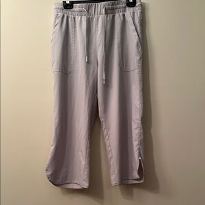 TravisMathew-Style Cropped Golf Pants – Size L – Drawstring Waist, Pockets